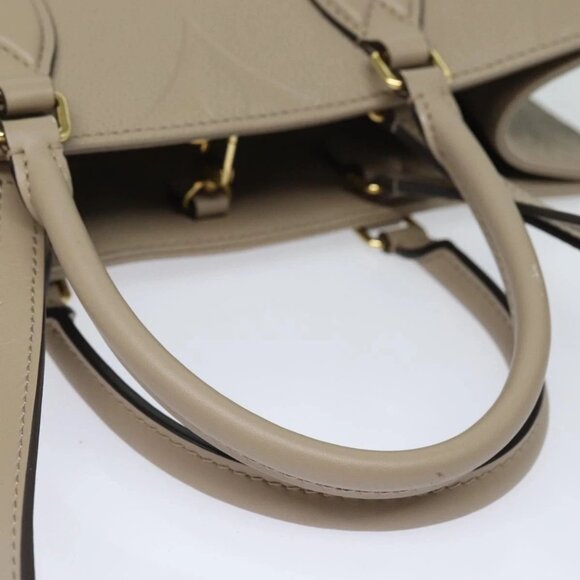 LOUIS VUITTON Empreinte On The Go MM Bag 2way Tour Rail M45607 LV Auth 80922SA - Picture 8 of 16